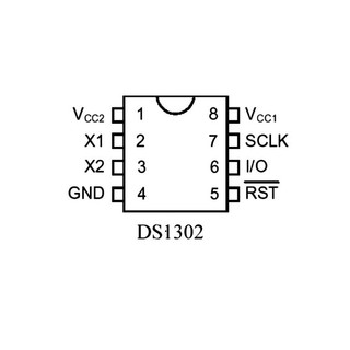 [Ưu đãi] (10 cái) IC RTC Thời gian thực DS1302 38B