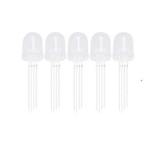 [Ưu đãi] (20 cái) LED RGB 10mm đục âm chung / dương chung