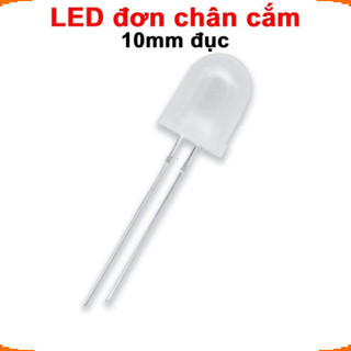 [Ưu đãi] (20 cái) LED 10mm đục (đỏ/trắng/vàng/xanh lá/xanh dương)