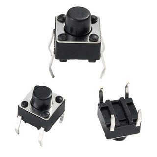 [Bán sỉ combo] (20 cái) Nút nhấn 6x6mm 4 chân cắm DIP cao 4.3 - 15mm