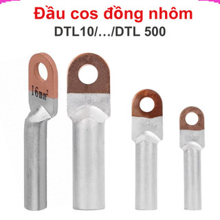 [Giá sỉ theo combo] (5 cái) Đầu cos đồng nhôm DTL 10-95mm2 bấm dây điện tải lớn CB