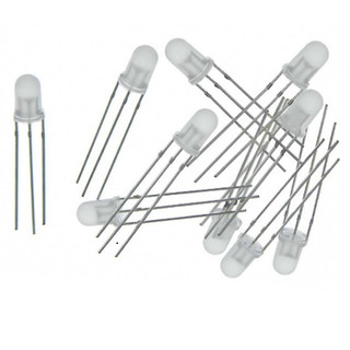 [Giá sỉ theo combo] (50 cái) LED 2 màu 5mm đục dương chung