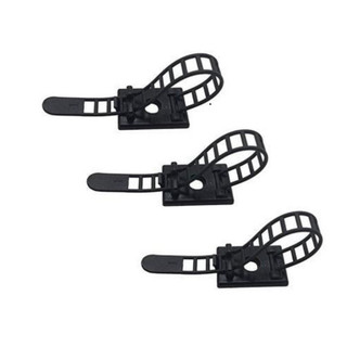 [Giá sỉ theo combo] (20 cái) Kẹp rút giữ dây ACT trắng/đen có keo dán 3M 1600T
