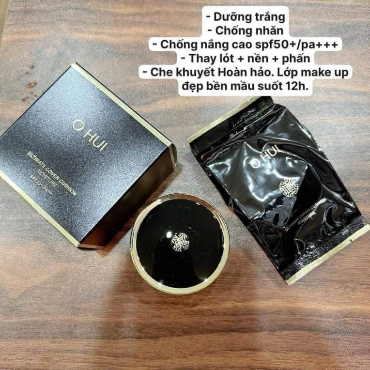 [Tách Set] Phấn Nước Ohui Ultimate Cushion – Che Phủ Hoàn Hảo, Bền Màu Lâu Trôi