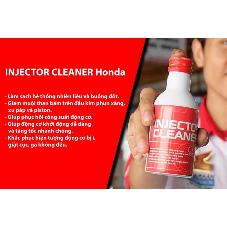 Dung Dịch Vệ Sinh Kim Phun Honda Chính Hãng – Injector Cleaner Xe Máy FI 60ml