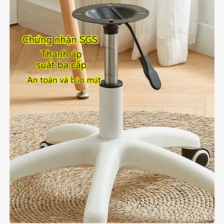 Ghế Xoay Trang Điểm Bằng acrylic Trong Suốt Thoải Mái Tiện Dụng Cho Văn Phòng / Phòng Ngủ