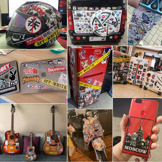 [Set 50 Cái] Sticker phong cách Spiderman, Avengers dán trang trí laptop, mũ nón bảo hiểm, vali, xe tay ga - DB.015