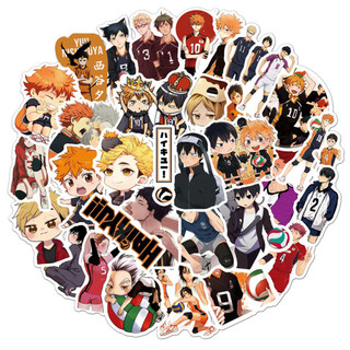 50 Hình dán sticker anime manga Haikyuu dễ thương - DB.123