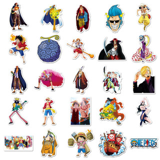 50 Hình Sticker One Piece cute dán trang trí laptop, mũ nón bảo hiểm, vali, xe máy ván trượt DB.235