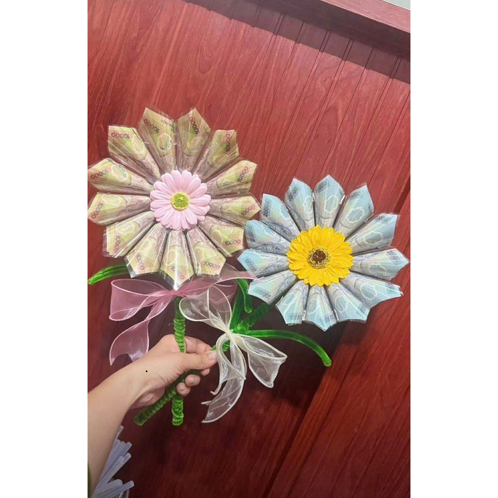 [ HỎA TỐC ] Cốt Bông Hoa Hướng Dương Nhét Tiền – Quà 8/3, 20/10 Quà Tặng Sinh Nhật, Tốt Nghiệp Ý Nghĩa