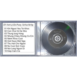 ĐĨA CD 3374. Khanh Ly & Elvis Phuong - Giot Nuoc Mat Nga chất lượng cao