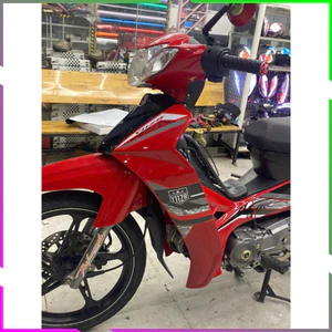 Tem Dán tem rời sirius đỏ đen trắng y11zr Logo Nhãn Dán Decal Tem Xe 1795