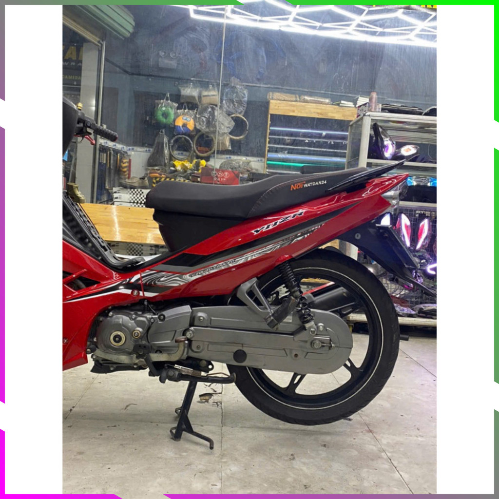 Tem Dán tem rời sirius đỏ đen trắng y11zr Logo Nhãn Dán Decal Tem Xe 1795