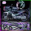 Tem Rời Jupiter Mx Phối Đủ Màu, Decal Tem Xe 3 Lớp, Chống Nước Keo pvc co Giản 4 Chiều mã 10