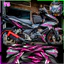 Tem rời Winner X V2 đen trắng mẫu GTR phối đủ màu decal 3 lớp chống nước Nhãn Dán mã 75 Sticker