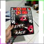 Decal Gấu Dâu Race Dán Trang Trí Xe Máy Xe Điện 3 Lớp Chống Nước - Set Sticker Tem Dán Nhãn Dãn - Nhãn Dán