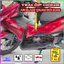 "Decal Trang Trí Gác Chân - Tem Ốp Hông cho Airblade 125-160 đời 2023-2026"