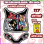 Combo Tem Dán Yếm Khóa LEAD 2025 Dán Trang Trí Chống Trầy Tom And Jerry Nhãn Dán