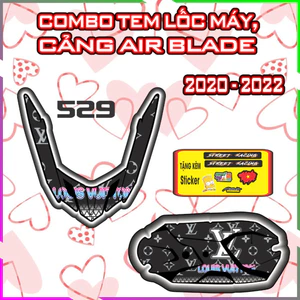 Combo Tem Dán Lốc Nồi Cảng Ab 2020-2022 Dán Trang Trí Chống Trầy
