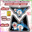 Tem dán yếm nhựa nhám VARIO 2018-2021 gấu dâu doreamon baby three nhãn dán decal sticker
