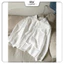Áo sơ mi nữ cổ sen phối ren dáng rộng tay bồng DIA SHIRT