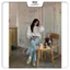 Áo sơ mi nữ cổ sen phối ren dáng rộng tay bồng DIA SHIRT