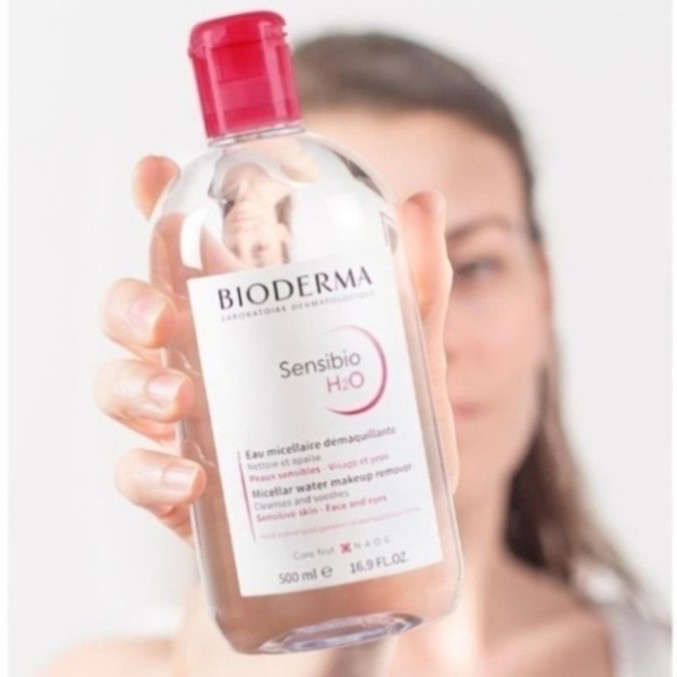 Nước Tẩy trang Bioderma Sensibio + Sebium H2O Sạch Sâu, Dịu Nhẹ Cho Da Nhạy Cảm, Da Dầu 100ml 500ml Eli Eli