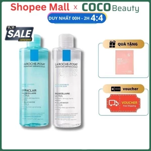 Nước Tẩy Trang La Roche Posay EFFACLAR MICELLAR WATER ULTRA Cho Da Nhạy Cảm, Da Dầu Mụn