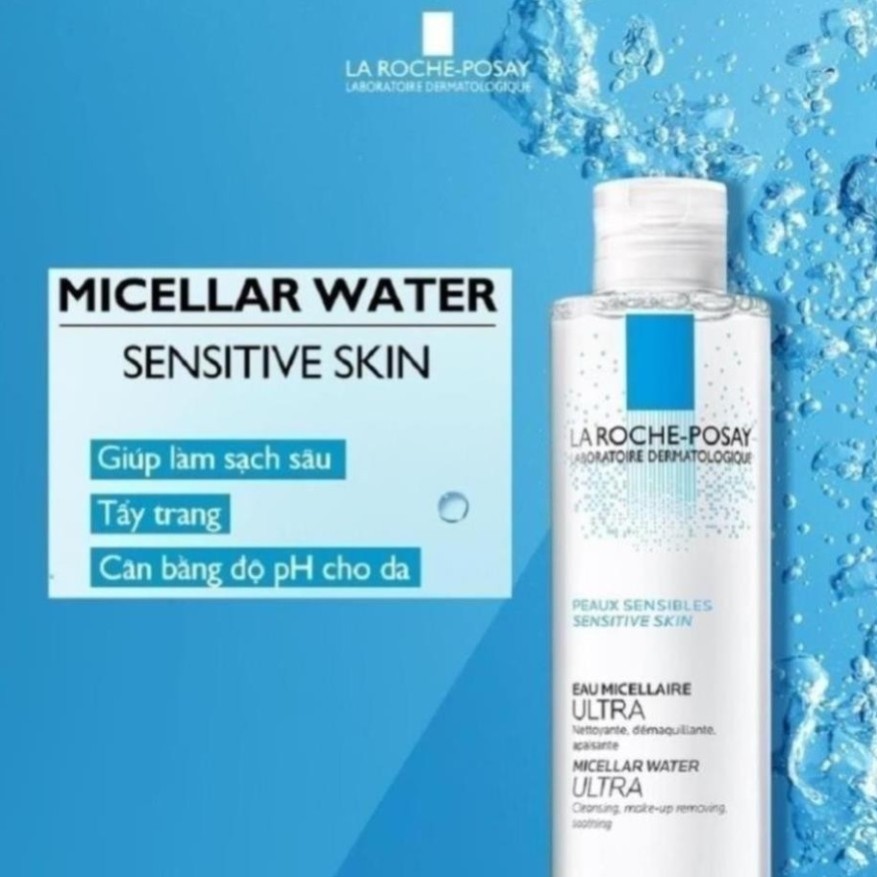 Nước Tẩy Trang La Roche Posay EFFACLAR MICELLAR WATER ULTRA Cho Da Nhạy Cảm, Da Dầu Mụn