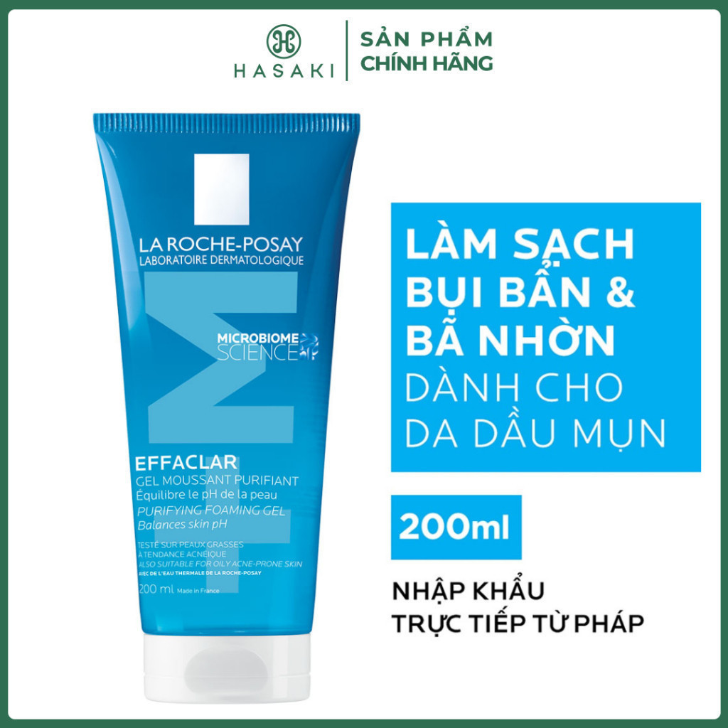 [Chính Hãng] Sữa Rửa Mặt Tạo Bọt La Roche Posay Effaclar Foarming Gel 400ml và 200ml Sona