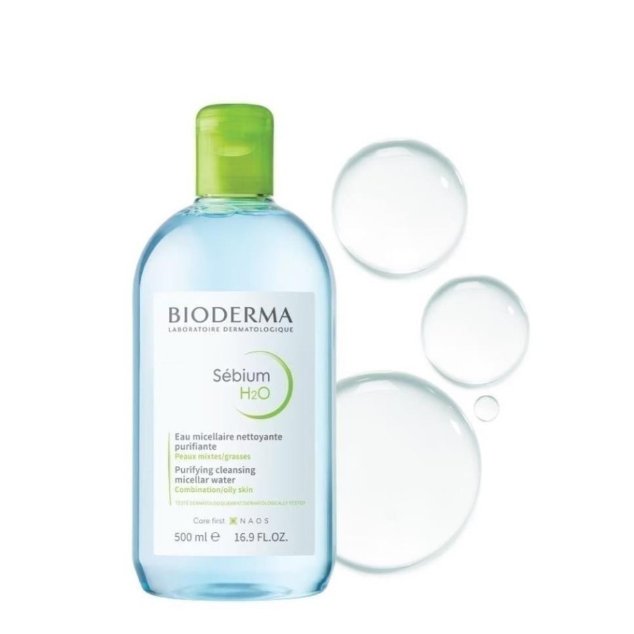 Nước Tẩy trang Bioderma Sensibio + Sebium H2O Sạch Sâu, Dịu Nhẹ Cho Da Nhạy Cảm, Da Dầu 100ml 500mlCo Co Shop