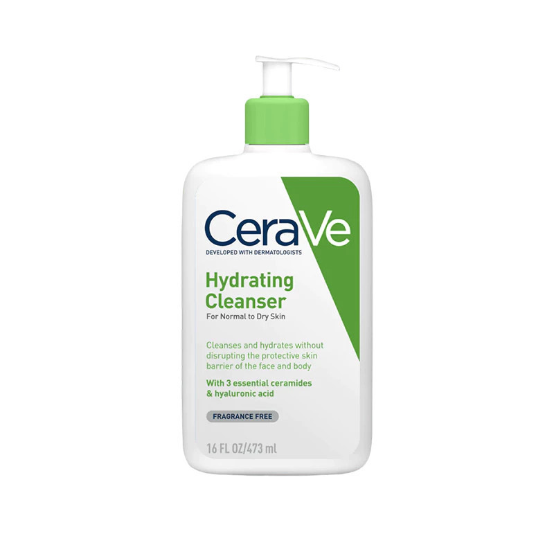 Sữa Rửa Mặt CERAVE Foarming & Hydrating Facial Cleanser Sạch Sâu, Dưỡng Ẩm 236ML 473ML