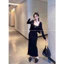 Đầm thời trang nữ style thời thượng chất thun gân co giản thiết kế 2 dây ôm body váy dáng đuôi cá dài kèm khoác