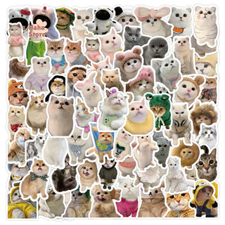 (Sẵn) Set 10-100 Sticker Mèo Con, Cún Con Cute, Set Decal Thú Cưng Trang Trí Sổ Tay, Điện Thoại, Mũ Bảo Hiểm Laptop