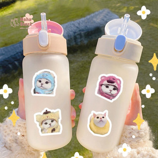 (Sẵn) Set 10-100 Sticker Mèo Con, Cún Con Cute, Set Decal Thú Cưng Trang Trí Sổ Tay, Điện Thoại, Mũ Bảo Hiểm Laptop
