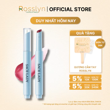Son Dưỡng Tint Bóng SACE LADY Mát Màu Nước Sace Lady Airy Fresh Glasting Water Tint Lipstick 1,8g Trang Điểm Môi