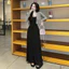 Đầm thời trang nữ, đầm tăm lạnh hai dây ôm body dáng dài xòe kèm khoác xám ngắn from croptop tay dài siêu tôn dáng