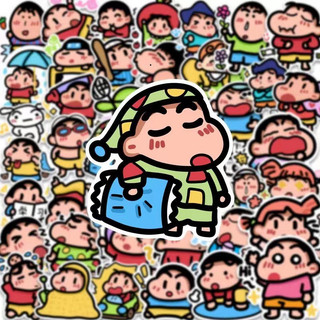 Set 100 / 50 hình dán nhân vật hoạt hình Crayon SHIN- CHAN cá tính dán trang trí chống thấm nước