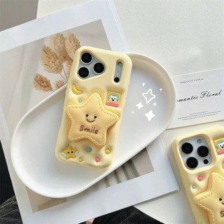 Ốp lưng silicon Ngôi Sao Smile có Giá Đỡ 6plus/7plus/8plus/x/xs/xsmax/11/12/13/14/15/16/17/air/pro/plus/promax RABBI SLC