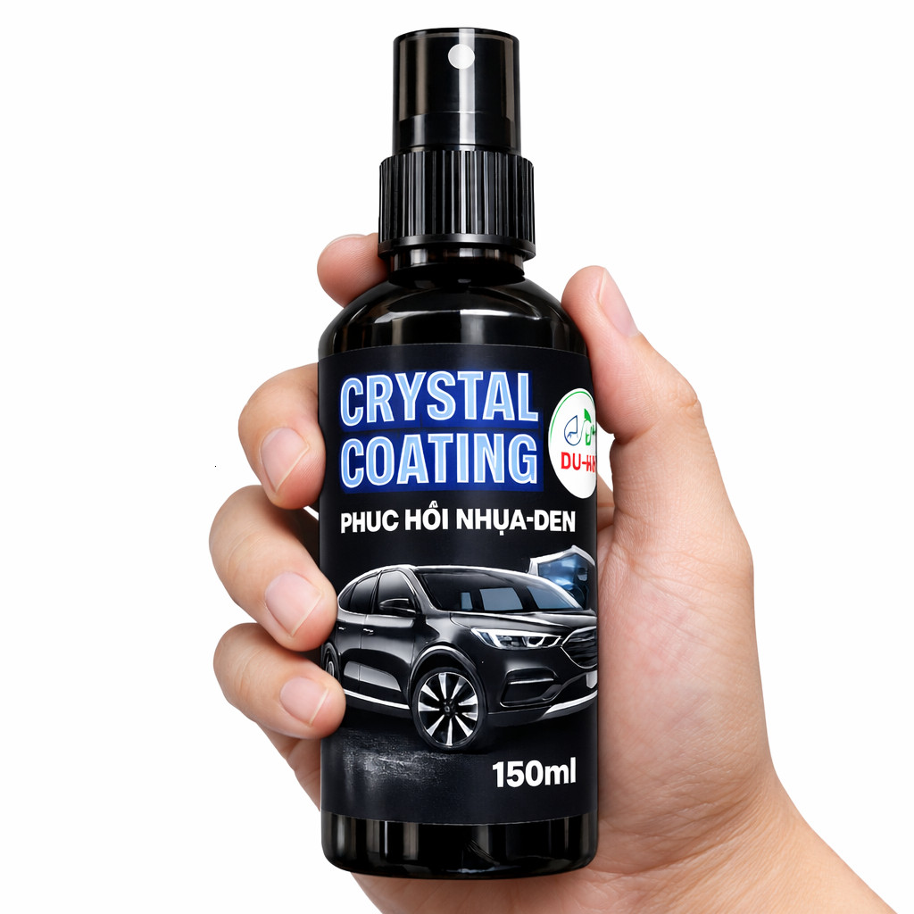 [Hỏa Tốc HCM] Dung Dịch Phục Hồi Nhựa DUHA 150ml –  Làm Mới Nhựa Xe Ô Tô Xe Máy, Làm Đen Nhựa Bạc Màu
