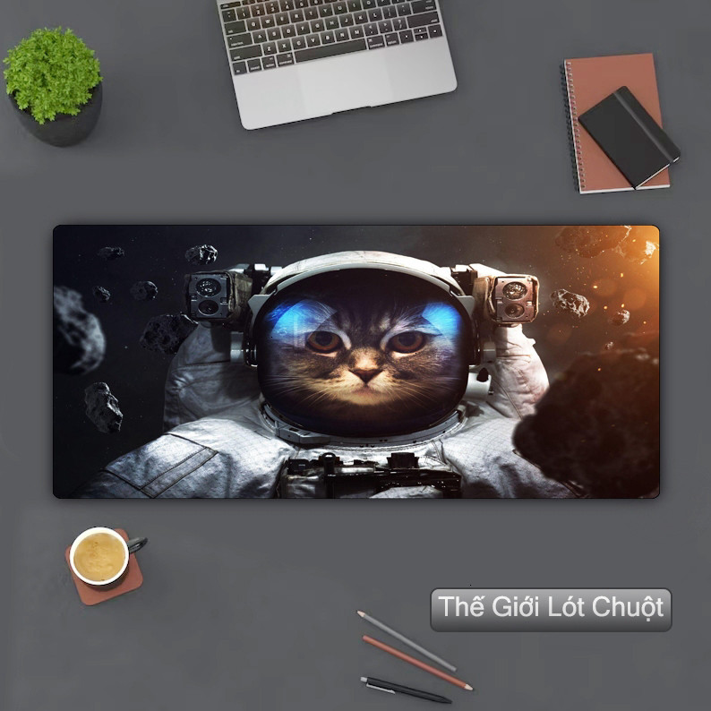 Pad Chuột Deskmat 90x40cm Gaming, Lót Chuột Bề Mặt Mịn