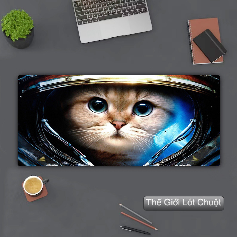 Pad Chuột Deskmat 90x40cm Gaming, Lót Chuột Bề Mặt Mịn