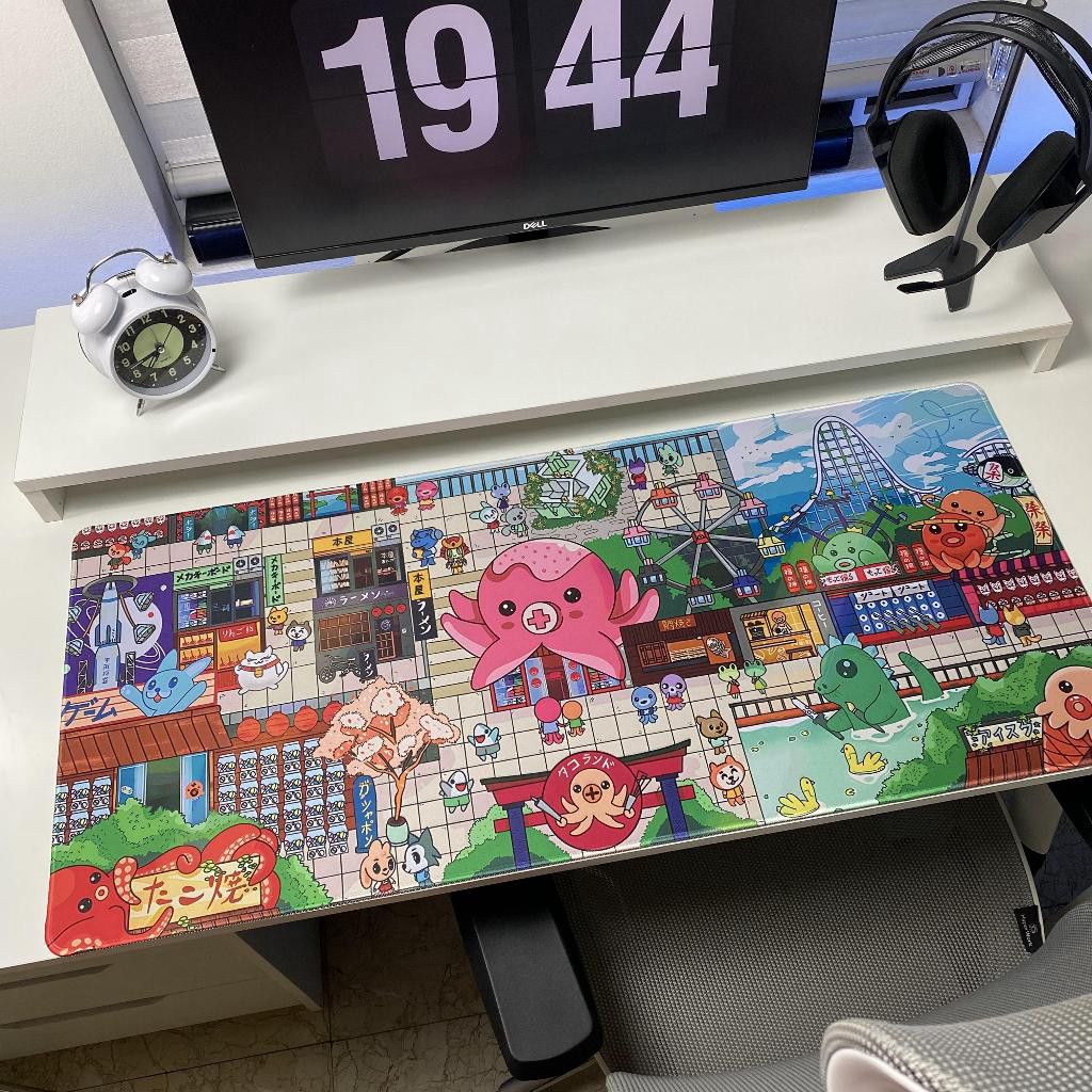 Pad Chuột Gaming Deskmat 90x40cm, Lót Chuột Cỡ Lớn Bàn Máy Tính