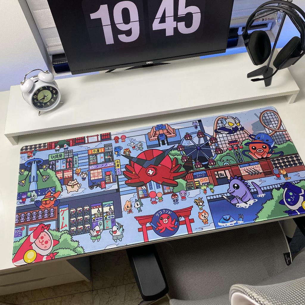 Pad Chuột Gaming Deskmat 90x40cm, Lót Chuột Cỡ Lớn Bàn Máy Tính