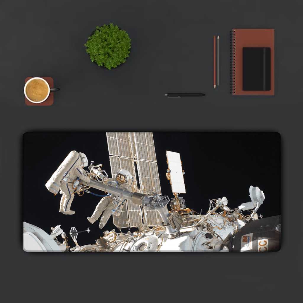 Lót Chuột Gaming 90x40cm Deskmat, Pad Chuột Chống Trượt Đế Cao Su
