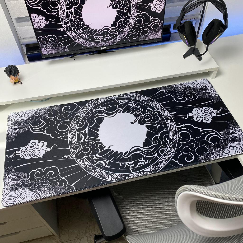 Lót Chuột Gaming 90x40cm Deskmat, Pad Chuột Cỡ Lớn Bàn Phím Chuột