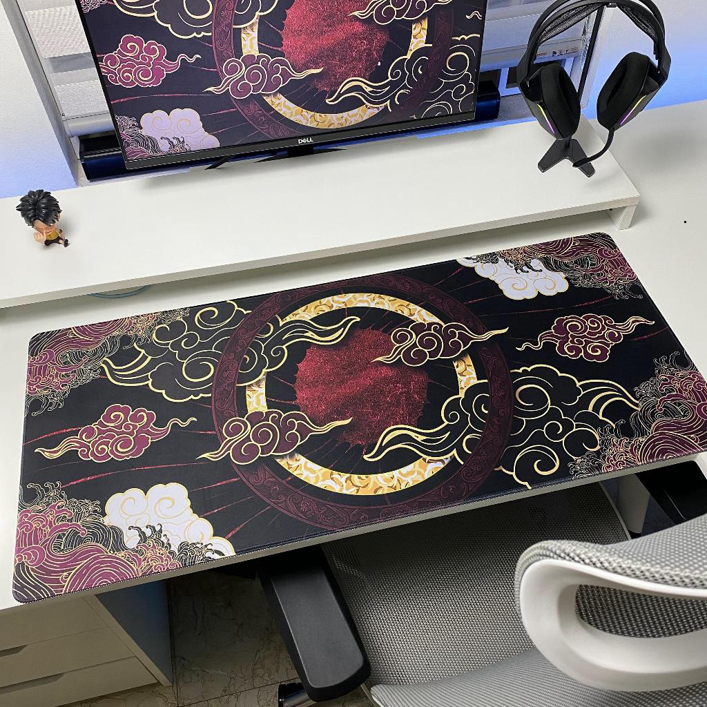 Lót Chuột Gaming 90x40cm Deskmat, Pad Chuột Cỡ Lớn Bàn Phím Chuột