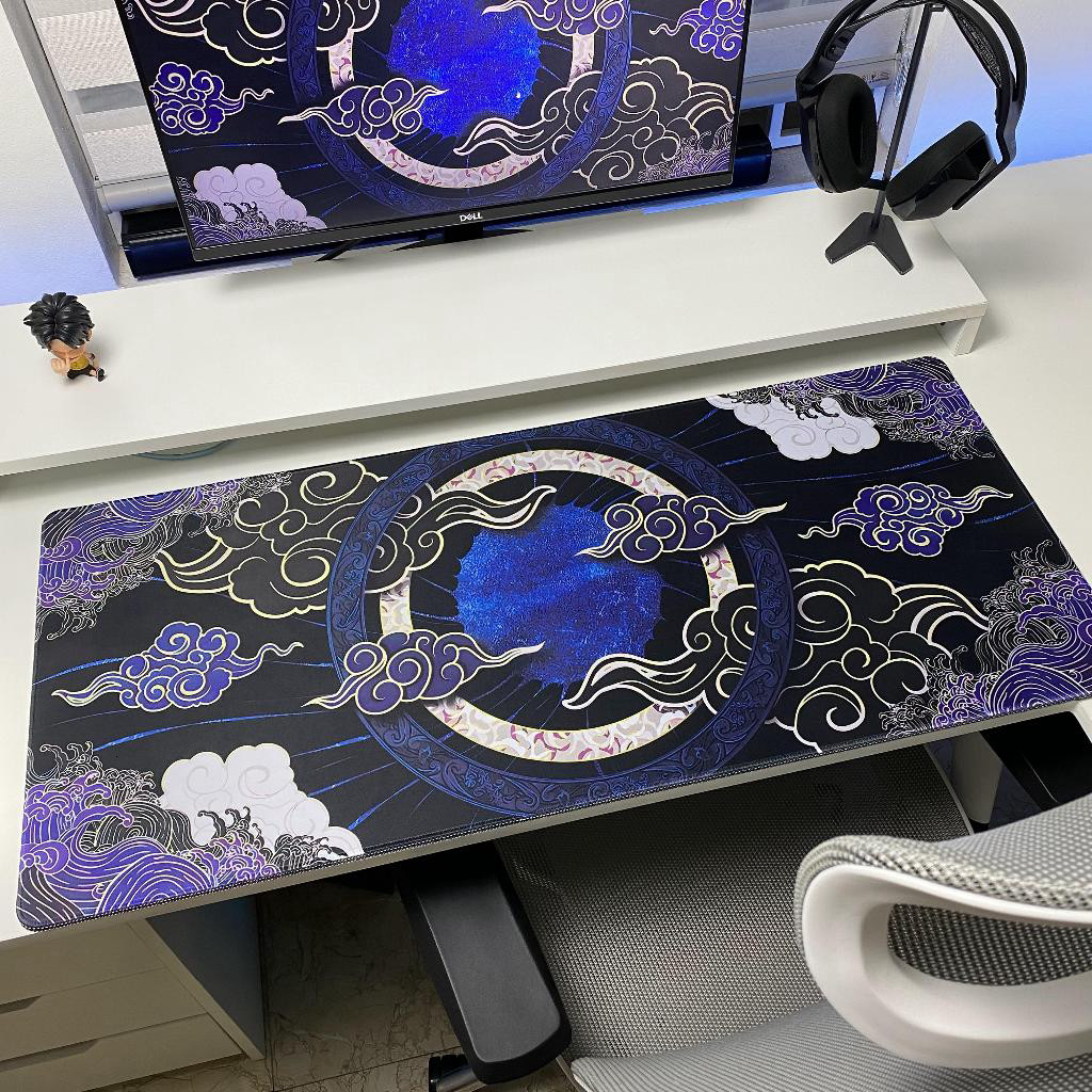 Lót Chuột Gaming 90x40cm Deskmat, Pad Chuột Cỡ Lớn Bàn Phím Chuột