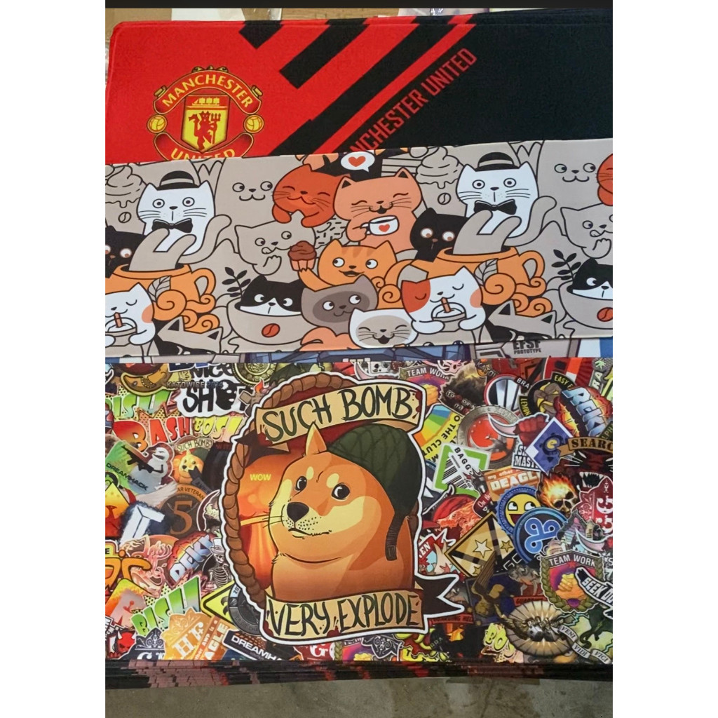 Lót Chuột Gaming Deskmat 90x40cm, Pad Chuột Dày 3mm 5mm