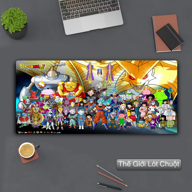 Lót Chuột Gaming Cỡ Lớn Deskmat 90x40cm, Pad Chuột Chống Trượt Cho PC
